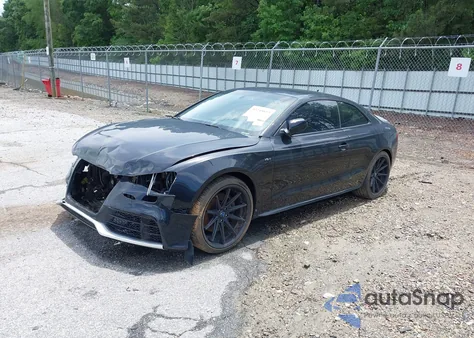 2014 Audi S5 3.0T Premium Plus z USA, uszkodzony, nr VIN WAUVGAFR0EA011768